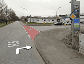 Anfahrt mit Auto Bild 5